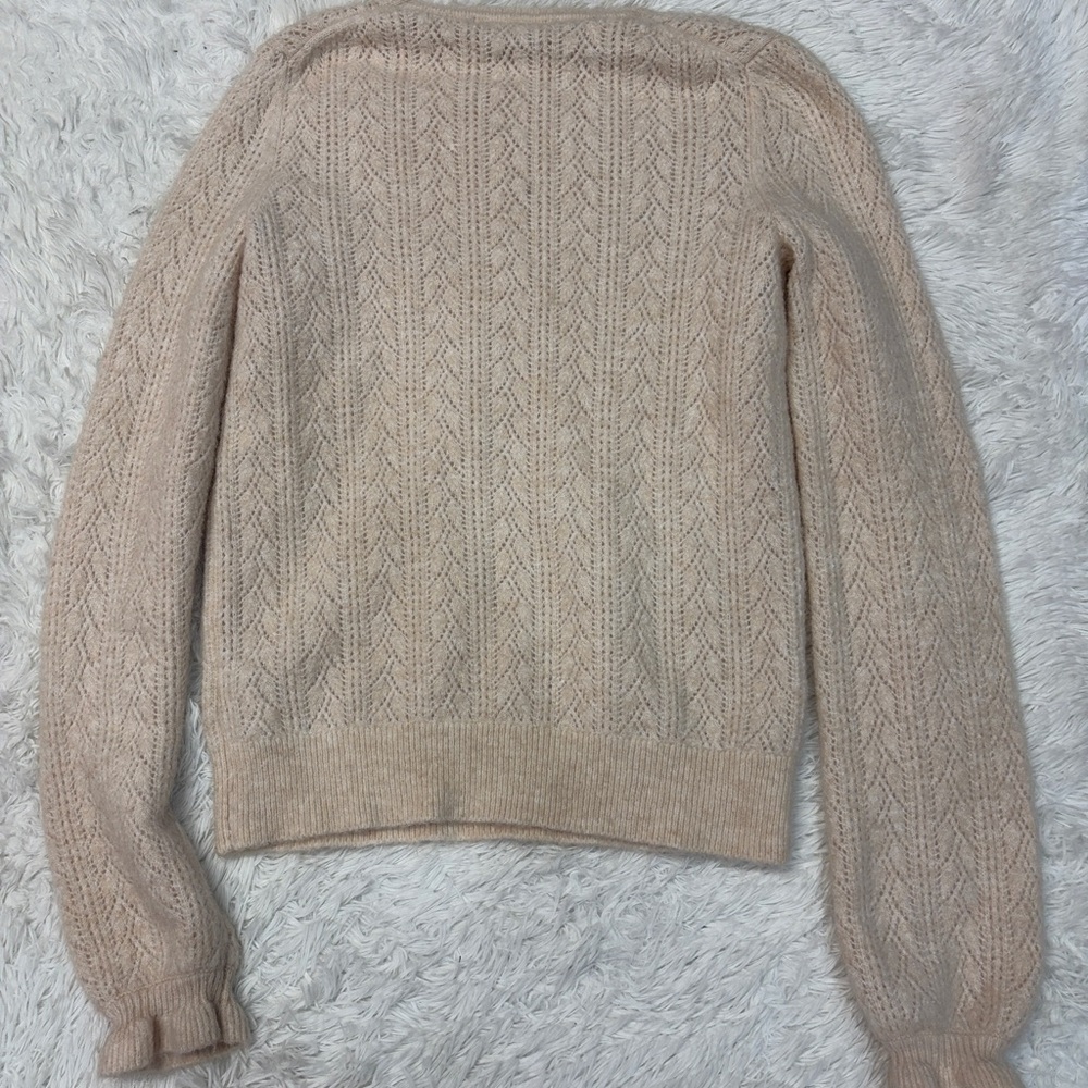 Boden Cream Cable Knit Sweater - Picture 5 of 6